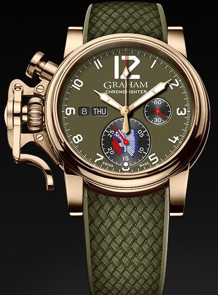 Graham Chronofighter Vintage Overlord Ltd 2CVAK.G05A Replica Watch